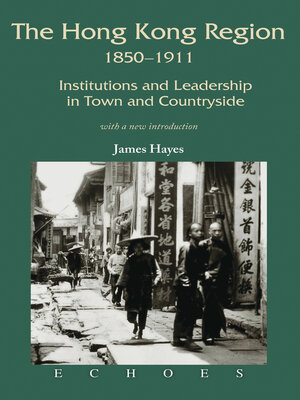 cover image of The Hong Kong Region 1850–1911